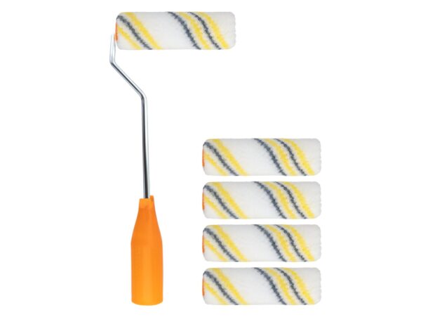 WAŁEK MALARSKI 10CM + 5 ZAPASÓW