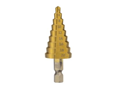 WIERTŁO STOŻKOWE STOPNIOWE HSS 4-20mm