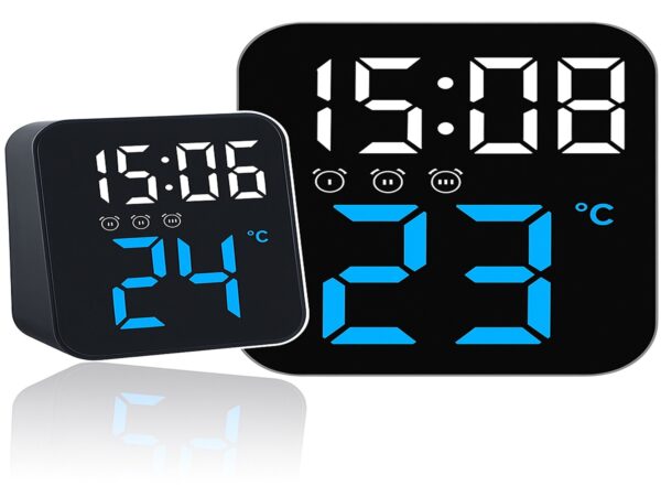 ZEGAR ELEKTRONICZNY LED BUDZIK