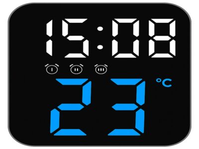 ZEGAR ELEKTRONICZNY LED BUDZIK