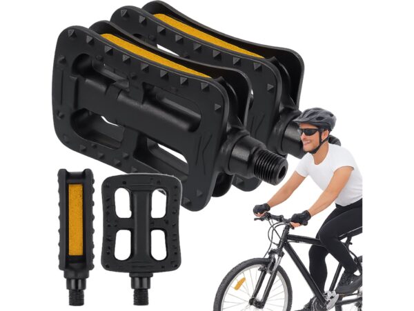 2x PEDAŁY DO ROWERU ROWEROWE UNIWERSALNE ODBLASK