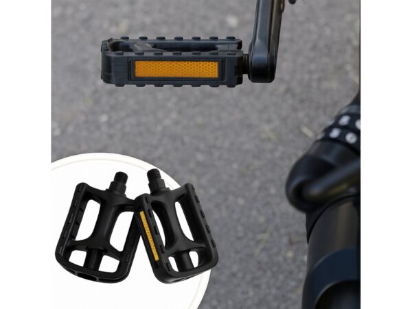 2x PEDAŁY DO ROWERU ROWEROWE UNIWERSALNE ODBLASK