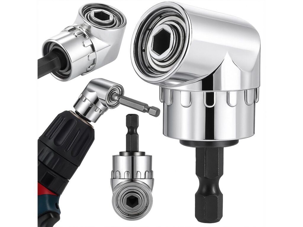 ADAPTER KĄTOWY NASADKA UCHWYT KLUCZ HEX WKRĘTARKI