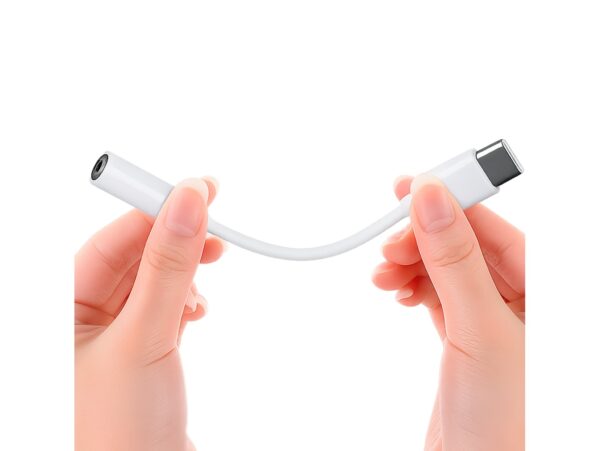 ADAPTER KABEL USB-C DO GNIAZDA SŁUCHAWEK MINI JACK