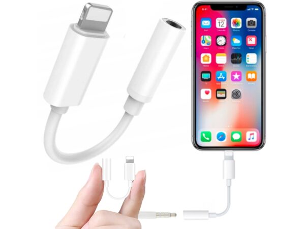 ADAPTER PRZEJŚCIÓWKA LIGHTNING IPHONE AUDIO JACK