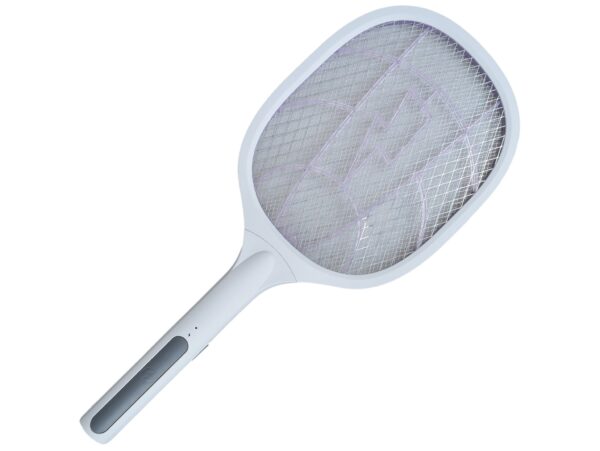 ŁAPKA NA OWADY ELEKTRYCZNA 2W1 - kwadratowa ładowarka