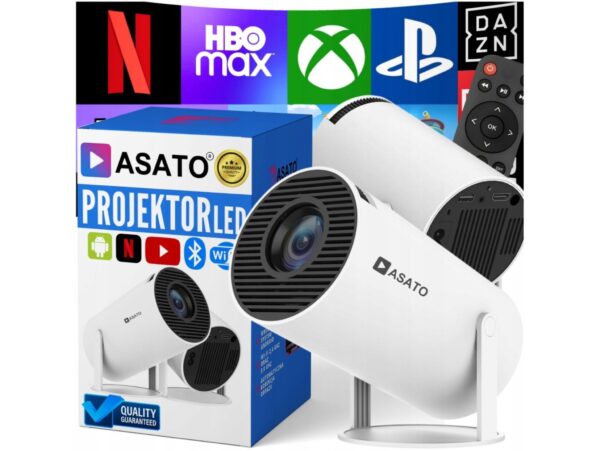 ASATO PROJEKTOR SMART MINI HD 720p 4K