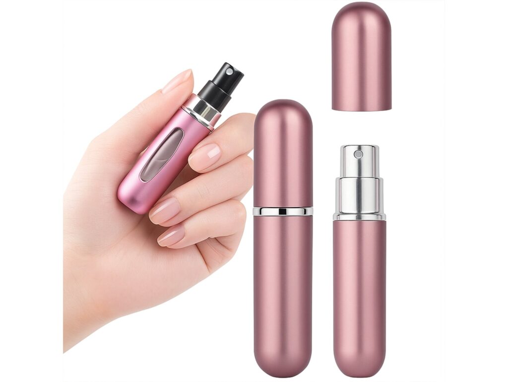 ATOMIZER PERFUM PODRÓŻNY 5ml - różowy