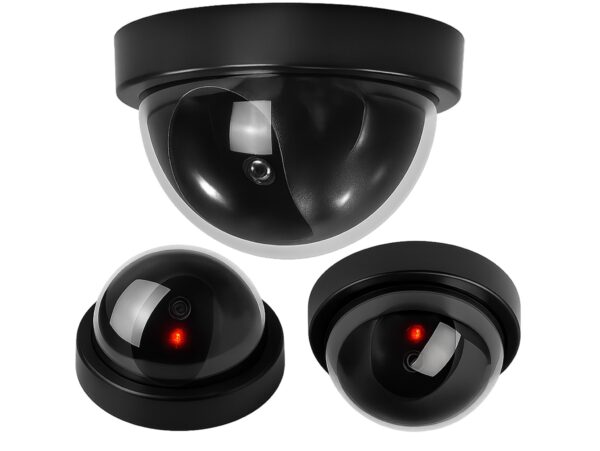 ATRAPA KAMERY PRZEMYSŁOWEJ KAMERA KOPUŁKA DIODA