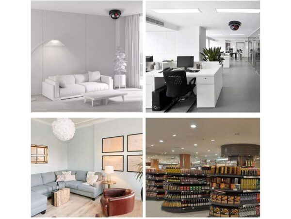 ATRAPA KAMERY PRZEMYSŁOWEJ KAMERA KOPUŁKA DIODA