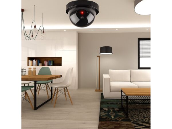 ATRAPA KAMERY PRZEMYSŁOWEJ KAMERA KOPUŁKA DIODA