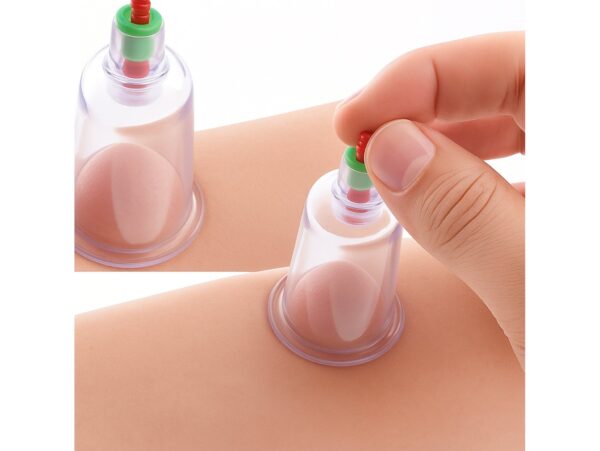 BAŃKI CHIŃSKIE PRÓŻNIOWE BEZOGNIOWE CELLULIT 12szt