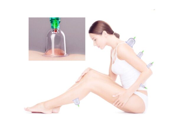 BAŃKI CHIŃSKIE PRÓŻNIOWE BEZOGNIOWE CELLULIT 12szt