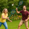 BADMINTON - niebieski