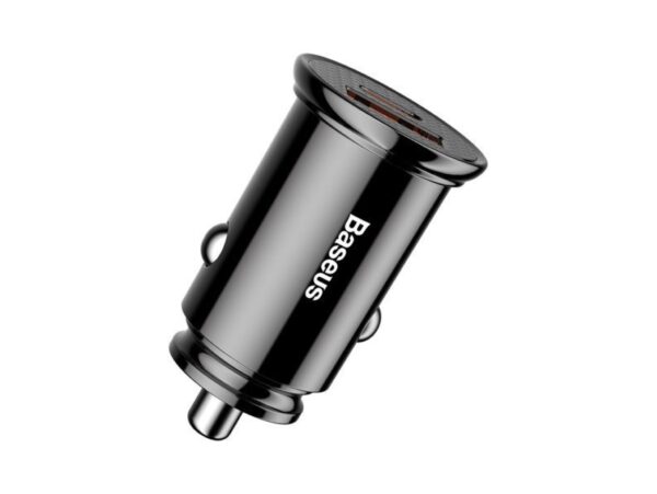 BASEUS ŁADOWARKA SAMOCHODOWA USB-A TYPE-C USB-C PD 30W QC 3.0 SCP 5A