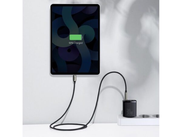 BASEUS ŁADOWARKA SIECIOWA USB-C 2X USB-A 30W PD QC3.0 3705 UNIWERSALNA CCXJ-E01