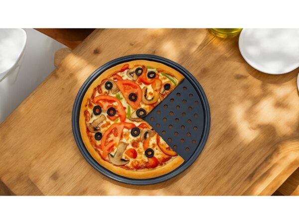 BLACHA FORMA DO PIECZENIA PIZZY BLASZKA TACA 33CM