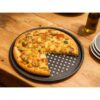 BLACHA FORMA DO PIECZENIA PIZZY BLASZKA TACA 33CM