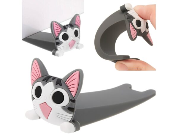 BLOKADA DRZWI STOPER ZABEZPIECZENIE KLIN GUMOWY