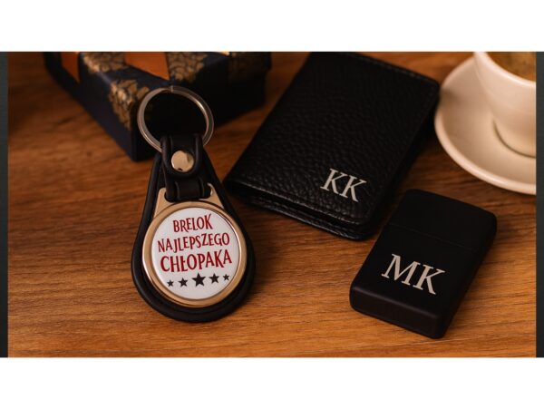 BRELOK DLA CHŁOPAKA - brelok najlepszego chłopaka okrągły