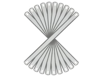 BRZESZCZOT DWUSTRONNY DO METALU 30CM 10SZT