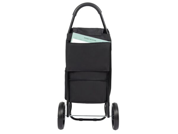 CARELLE TOSCA WÓZEK NA ZAKUPY CZARNY /TOSCA RS-2472 CZARNY 5905718021796