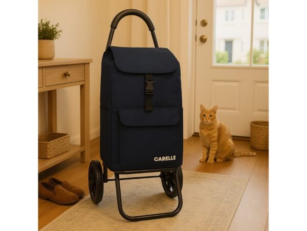 CARELLE TOSCA WÓZEK NA ZAKUPY GRANAT /TOSCA RS-2472 GRANAT 5905718021796