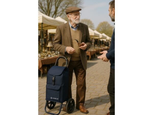 CARELLE TOSCA WÓZEK NA ZAKUPY GRANAT /TOSCA RS-2472 GRANAT 5905718021796