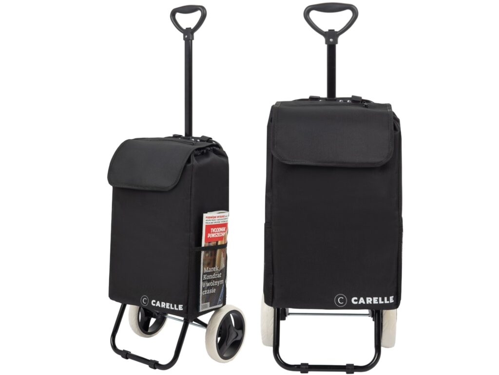 CARELLE TRAVEL WÓZEK NA ZAKUPY CZARNY /TRAVEL RS-2471 CZARNY 8427080082245