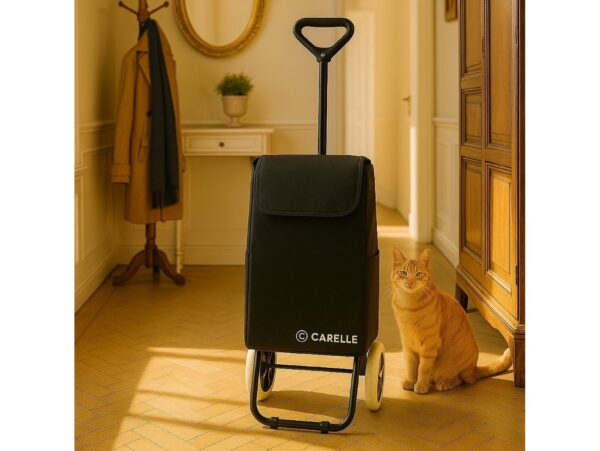 CARELLE TRAVEL WÓZEK NA ZAKUPY CZARNY /TRAVEL RS-2471 CZARNY 8427080082245