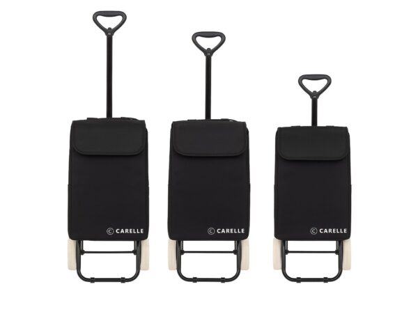 CARELLE TRAVEL WÓZEK NA ZAKUPY CZARNY /TRAVEL RS-2471 CZARNY 8427080082245