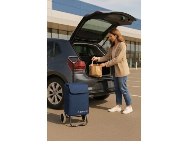 CARELLE TRAVEL WÓZEK NA ZAKUPY GRANAT /TRAVEL RS-2471 GRANAT 8427080082245