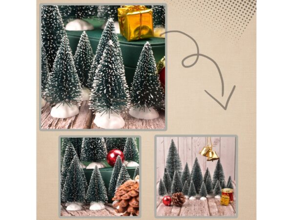 CHOINKI MINI ZESTAW 3SZT 12CM 9CM 6CM