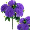 CHRYZANTEMA BUKIET 5 KWIATÓW 59cm - fioletowy