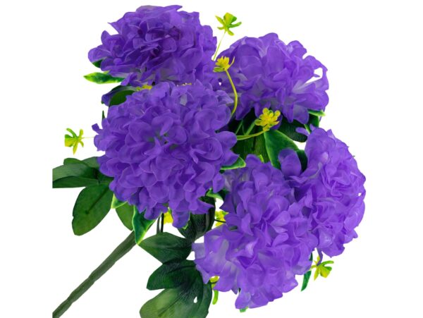 CHRYZANTEMA BUKIET 5 KWIATÓW 59cm - fioletowy