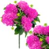 CHRYZANTEMA BUKIET 5 KWIATÓW 59cm - różowy