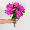 CHRYZANTEMA BUKIET 5 KWIATÓW 59cm - różowy