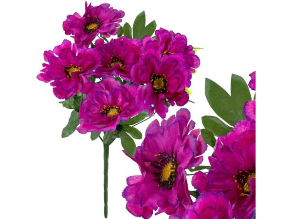 CHRYZANTEMA BUKIET 6 KWIATÓW 55cm - fioletowy