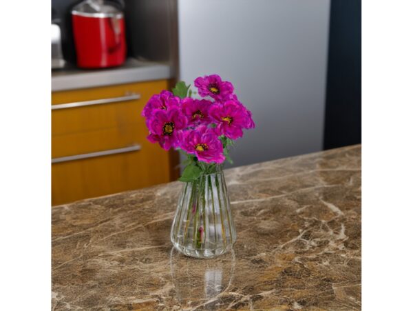 CHRYZANTEMA BUKIET 6 KWIATÓW 55cm - fioletowy