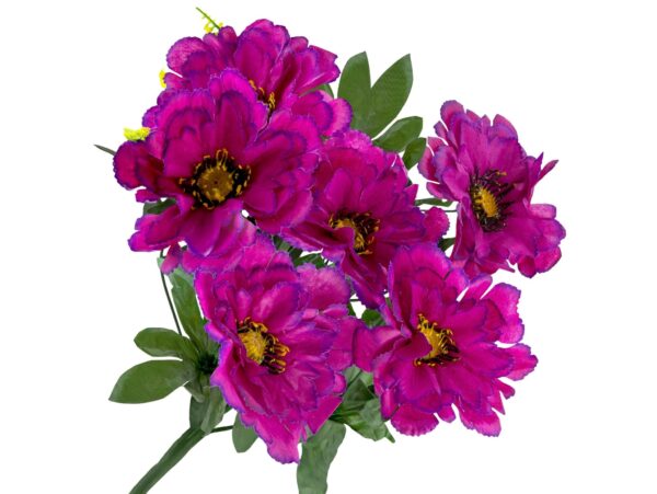 CHRYZANTEMA BUKIET 6 KWIATÓW 55cm - fioletowy