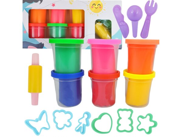 CIASTOLINA ZESTAW 6SZT