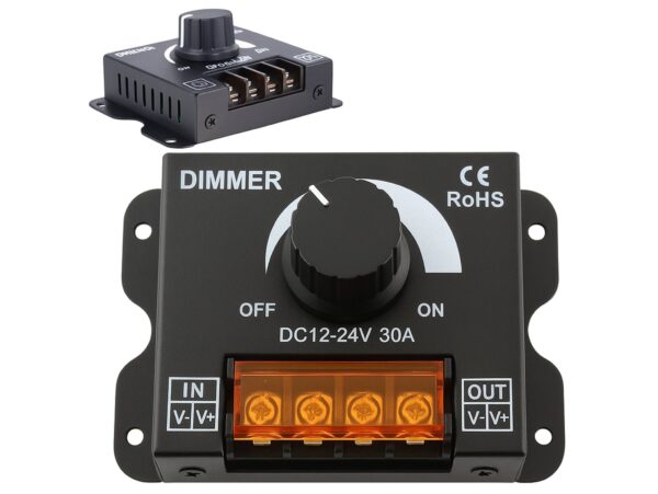 ŚCIEMNIACZ DO LED 12-24V 30A