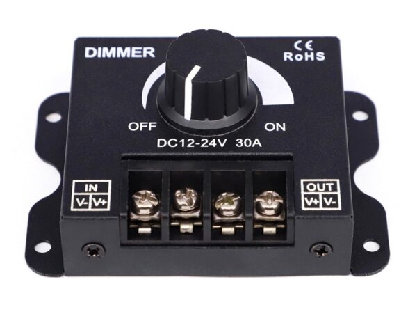 ŚCIEMNIACZ DO LED 12-24V 30A