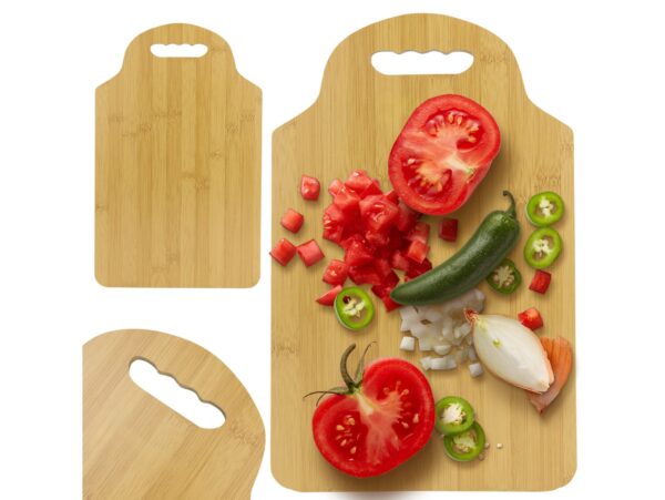 DESKA KUCHENNA BAMBUSOWA Z ZAWIESZKĄ 24x40CM