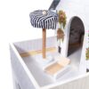 DOMEK DLA LALEK DREWNIANY MDF LED 78CM