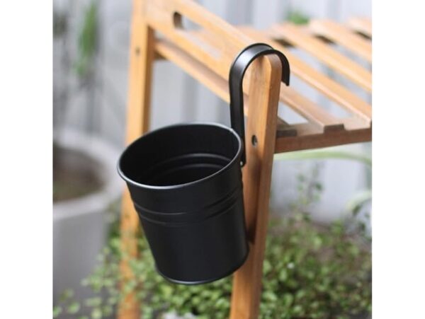 DONICZKA BALKONOWA 16CM - czarny