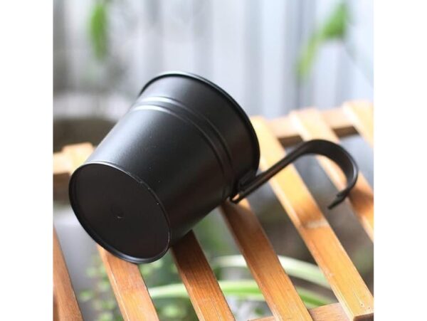 DONICZKA BALKONOWA 16CM - czarny