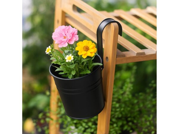 DONICZKA BALKONOWA 16CM - czarny