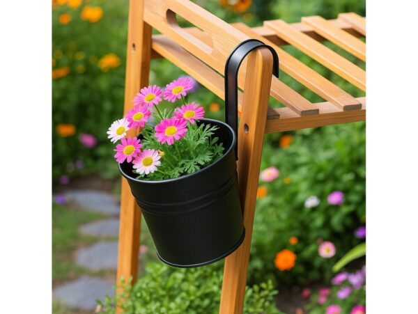 DONICZKA BALKONOWA 16CM - czarny