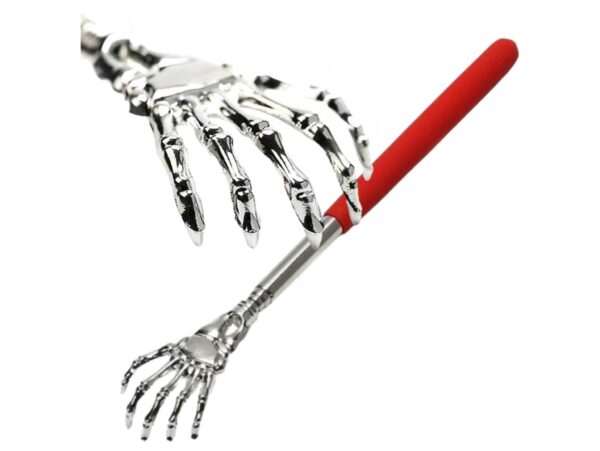 DRAPACZKA DO PLECÓW SKŁADANA TRUPIA RĄCZKA - czerwony